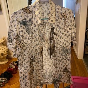 Louis Vuitton silk shirt